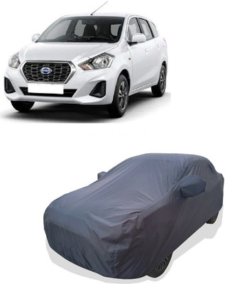 Tricway Car Cover For Datsun Go Plus T Option CVT Petrol (With Mirror Pockets)(Grey)