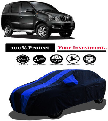 Amexride Car Cover For Mahindra Xylo E6 (With Mirror Pockets)(Multicolor)