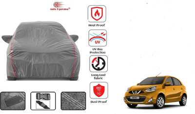 Auto Oprema Car Cover For Nissan Micra (With Mirror Pockets)(Grey)