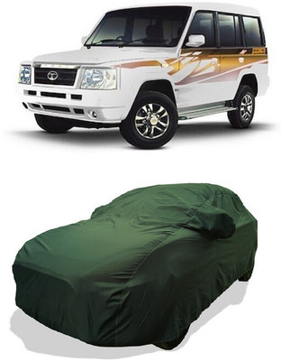 Coxtor Car Cover For Tata Sumo DX (With Mirror Pockets)(Green)