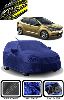 FRONCH Car Cover For Tata Altroz XZ Diesel (With Mirror Pockets)(Blue)