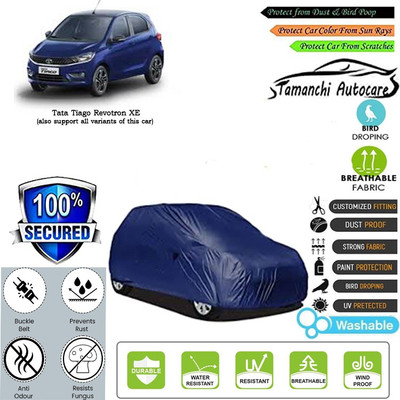 Tamanchi Autocare Car Cover For Tata Tiago Revotron XE(Blue)