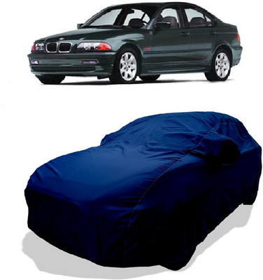Coxtor Car Cover For BMW 3 Series 323i (With Mirror Pockets)(Blue)