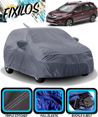 FIXILOS Car Cover For Honda BRV (With Mirror Pockets)(Grey)