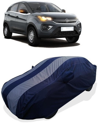 QLAX Car Cover For Maruti Nexon XE Diesel (With Mirror Pockets)(Grey)