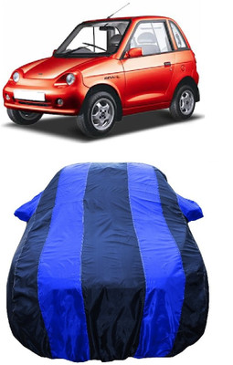 Wegather Car Cover For Mahindra Reva Classic (With Mirror Pockets)(Blue)