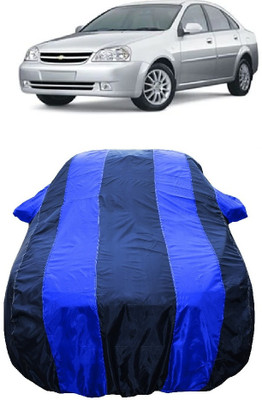Wegather Car Cover For Chevrolet Optra EX (With Mirror Pockets)(Blue)