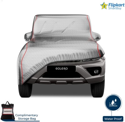 Flipkart SmartBuy Car Cover For Mahindra Bolero (With Mirror Pockets)(Silver)