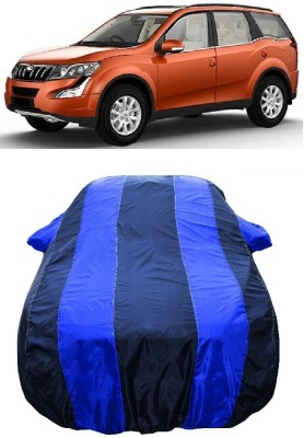 Wegather Car Cover For Mahindra XUV500 W6 1.99 mHawk (With Mirror Pockets)(Blue)