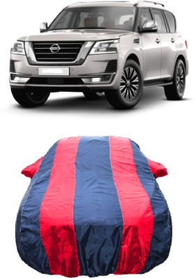 Wegather Car Cover For Nissan Patrol (With Mirror Pockets)(Red)