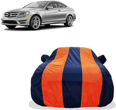 Tricway Car Cover For Mercedes Benz C-Class Grand (With Mirror Pockets)(Orange)