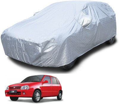 Euro Care Car Cover For Maruti Suzuki Zen (With Mirror Pockets)(Silver)