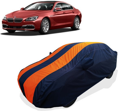 Coxtor Car Cover For BMW 6 Series 640d Design Pure Experience (With Mirror Pockets)(Orange)