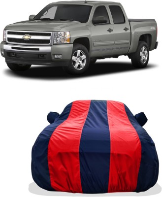 Tricway Car Cover For Chevrolet Silverado 5.7L (With Mirror Pockets)(Red)