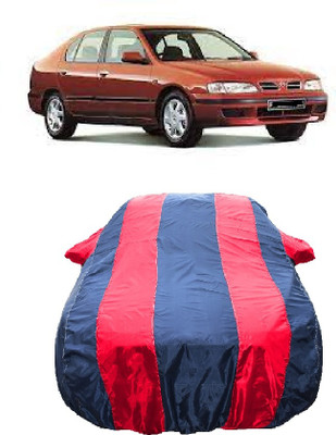 Wegather Car Cover For Nissan Primera 1.6 SX (With Mirror Pockets)(Red)
