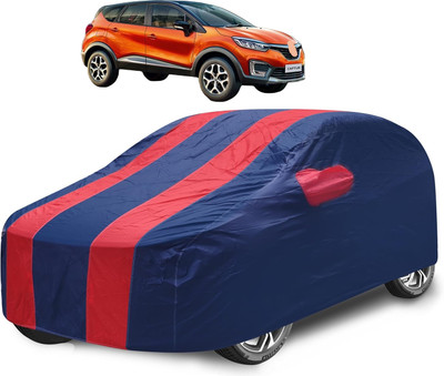 Caronix Car Cover For Renault Captur (With Mirror Pockets)(Red)