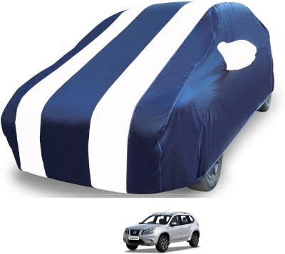 MOCKHE Car Cover For Nissan Terrano (With Mirror Pockets)(White)