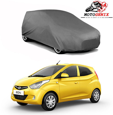 RB MOTO Car Cover For Hyundai Eon (Without Mirror Pockets)(Grey)
