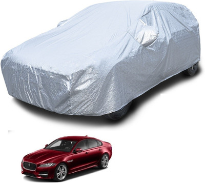 Euro Care Car Cover For Jaguar XF (With Mirror Pockets)(Silver)