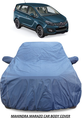 AUTOFIT Car Cover For Mahindra Marazzo (With Mirror Pockets)(Blue)