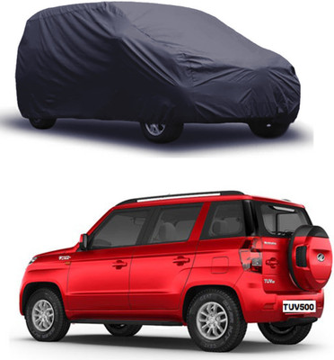 ROYAL AUTO MART Car Cover For Mahindra XUV 500 (Without Mirror Pockets)(Grey)