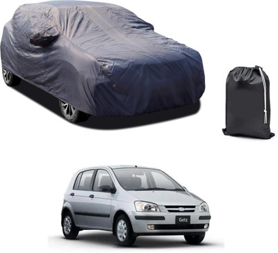 PAGORA Car Cover For Hyundai Getz (With Mirror Pockets)(Grey)