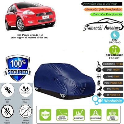 Tamanchi Autocare Car Cover For Fiat Punto Grande 1.3(Blue)