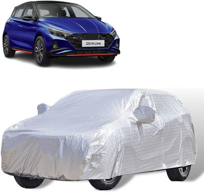 NG Auto Front Car Cover For Hyundai i20 Active SX Diesel(Silver)