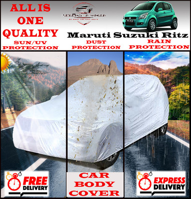 Tamanchi Autocare Car Cover For Maruti Suzuki Ritz(Silver)