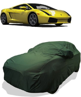 QLAX Car Cover For Maruti Gallardo 5.0L V10 (With Mirror Pockets)(Green)