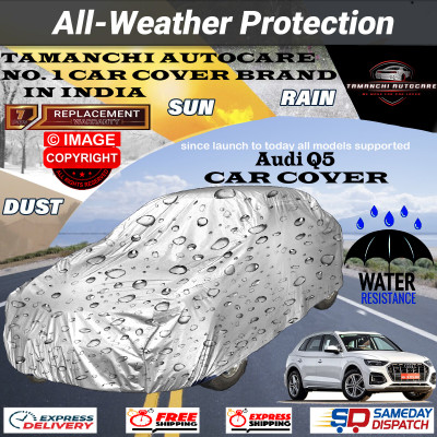 Tamanchi Autocare Car Cover For Audi Q5(Silver)