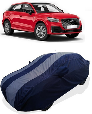 Coxtor Car Cover For Audi Q2 (With Mirror Pockets)(Grey)