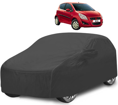 Caronix Car Cover For Maruti Ritz (With Mirror Pockets)(Grey)