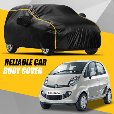 S Shine Max Car Cover For Tata Nano (With Mirror Pockets)(Multicolor)