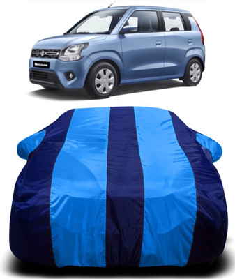 AXLOZ Car Cover For Maruti Suzuki WagonR (With Mirror Pockets)(Multicolor)