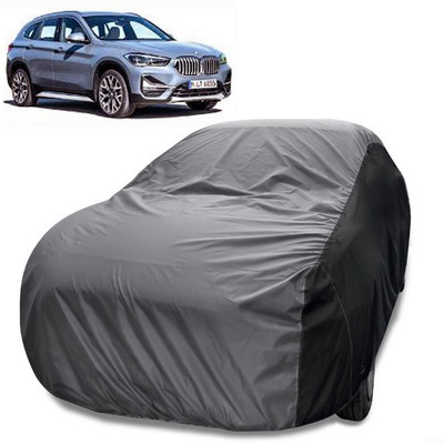 MoTRoX Car Cover For BMW X1 (Without Mirror Pockets)(Grey, Black)