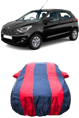 Wegather Car Cover For Ford Figo 1.2P Base MT(Red)