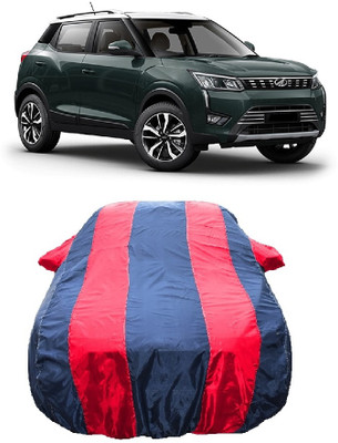 Wegather Car Cover For Mahindra XUV300 W8 Option Dual Tone Diesel (With Mirror Pockets)(Red)