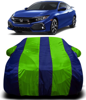 Swarish Car Cover For Honda Civic (With Mirror Pockets)(Multicolor)