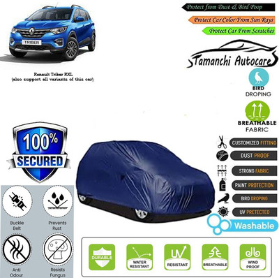 Tamanchi Autocare Car Cover For Renault Triber RXL(Blue)