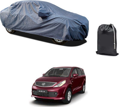 PAGORA Car Cover For Tata Aria (With Mirror Pockets)(Grey, For 2019, 2020, 2021, 2022, 2023 Models)