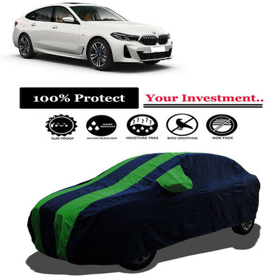 Amexride Car Cover For BMW 6 Series GT 630d M Sport (With Mirror Pockets)(Green)