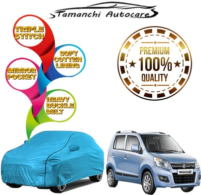 Tamanchi Autocare Car Cover For Maruti Suzuki Swift (With Mirror Pockets)(Blue)