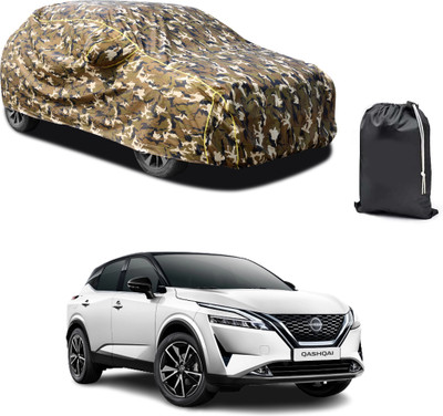 PAGORA Car Cover For Nissan Qashqai (With Mirror Pockets)(Yellow, For 2019, 2020, 2021, 2022, 2023 Models)