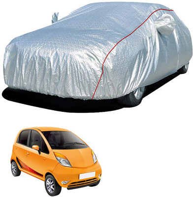 SS FOR YOUR SMART NEEDS Car Cover For Tata Nano Genx (With Mirror Pockets)(Silver)