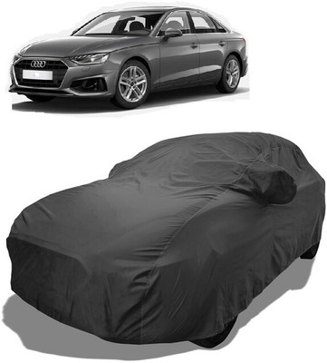 Coxtor Car Cover For Audi A4 (With Mirror Pockets)(Grey)