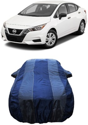 Wegather Car Cover For Nissan Sunny (With Mirror Pockets)(Grey)