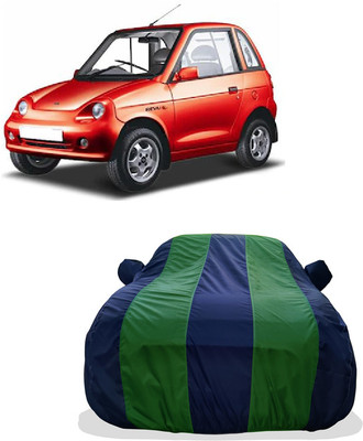 Tricway Car Cover For Mahindra Reva Classic (With Mirror Pockets)(Green)