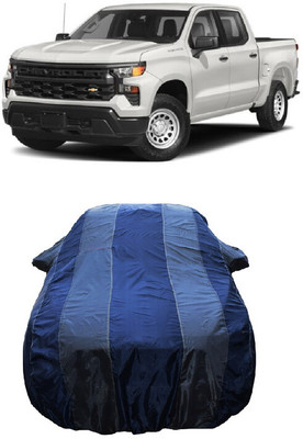 Wegather Car Cover For Chevrolet Silverado 5.3L (With Mirror Pockets)(Grey)