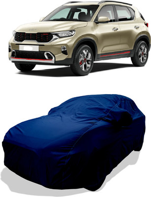 Coxtor Car Cover For Kia Sonet (With Mirror Pockets)(Blue)